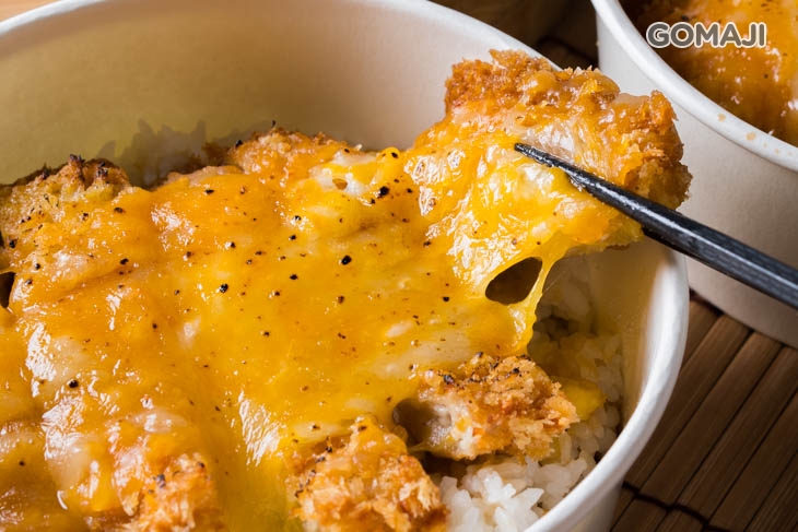豬排起司丼