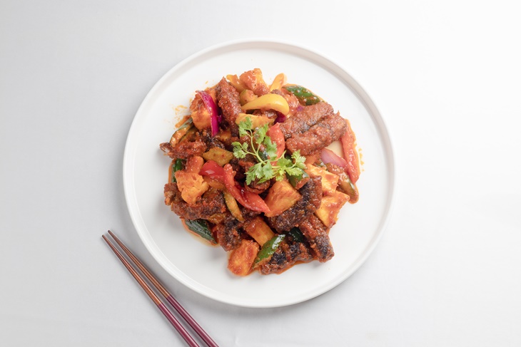 香辣鳳梨鮪魚尾