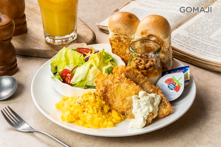 晨光炸魚與嫩蛋