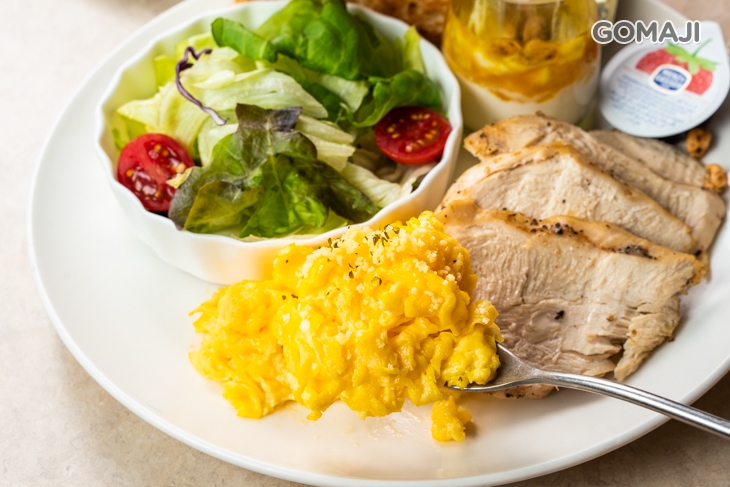 晨光嫩烤雞胸與嫩蛋