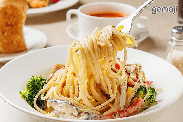 野菇鮮蔬義大利麵