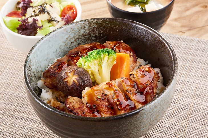 和風照燒雞肉御膳