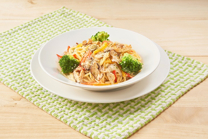 野菇鮮蔬義大利麵