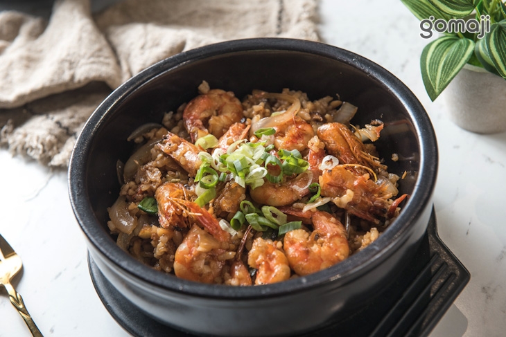 香蒜蝦拌飯