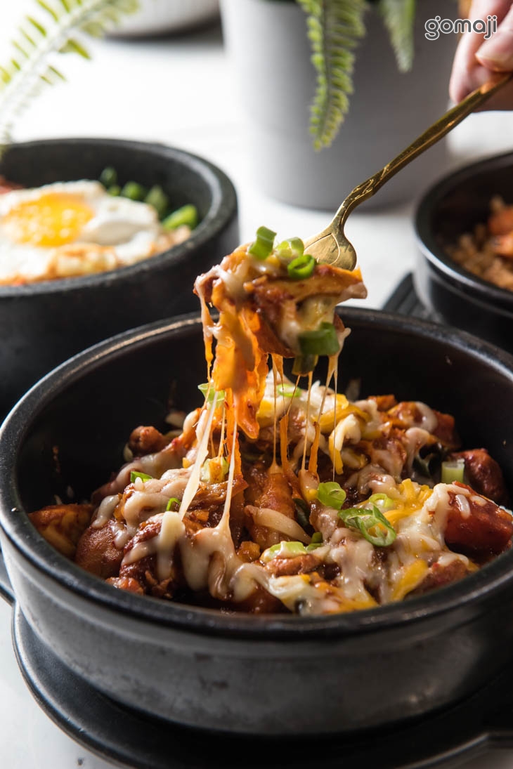 起士辣炸雞蓋飯