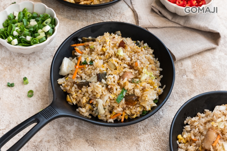 皮蛋肉絲蛋炒飯