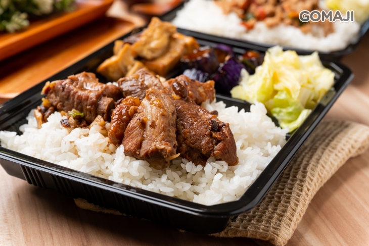  豆鼓蒸排骨便當