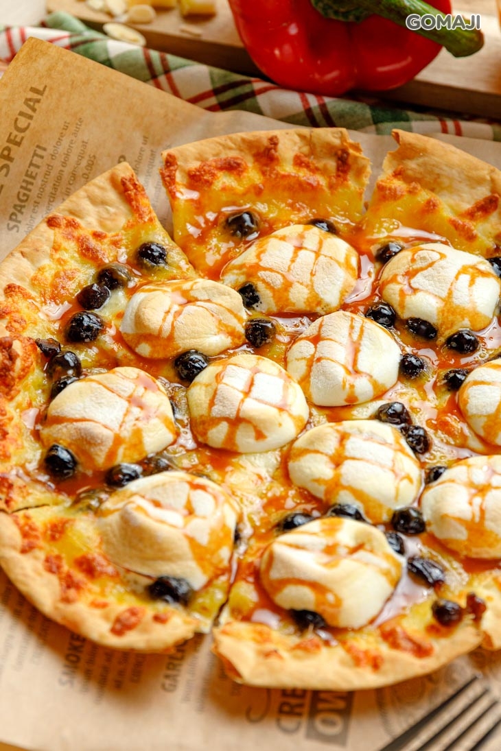 珍珠棉花糖披薩