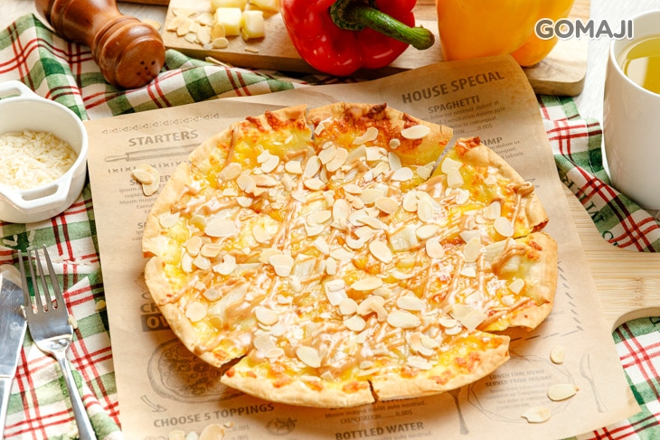 花生煉乳麻糬披薩