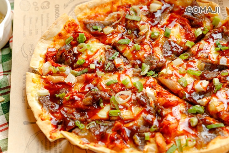 韓式泡菜牛肉披薩