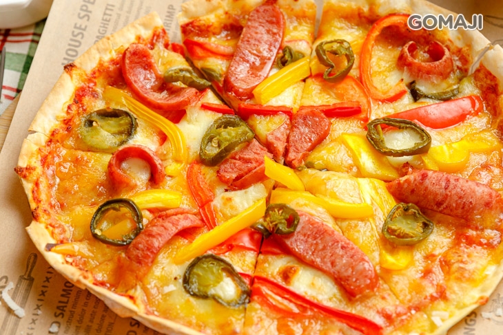 墨西哥辣椒臘腸披薩