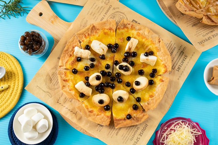 珍珠棉花糖披薩