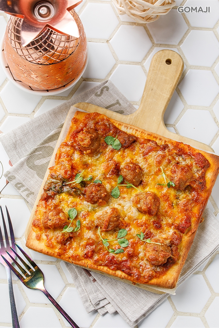 波隆那肉丸小方板