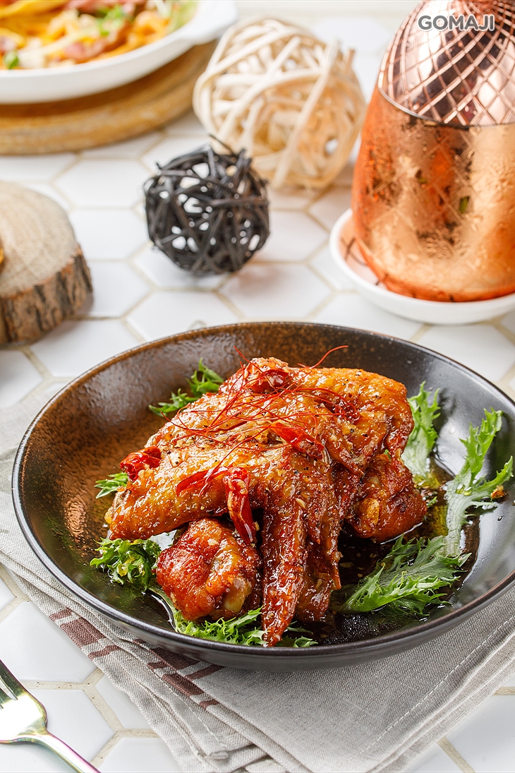 招牌辣蜂蜜雞翅腿