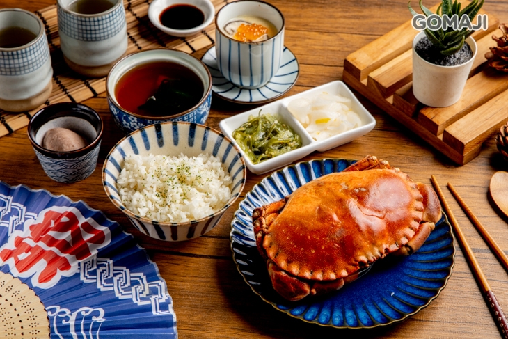 英皇麵包蟹定食