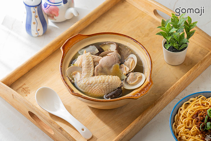 蛤蜊雞湯