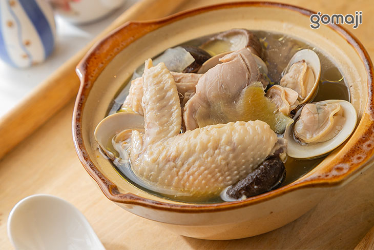 蛤蜊雞湯