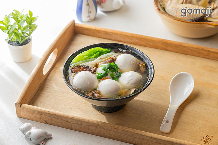 手工鹹湯圓