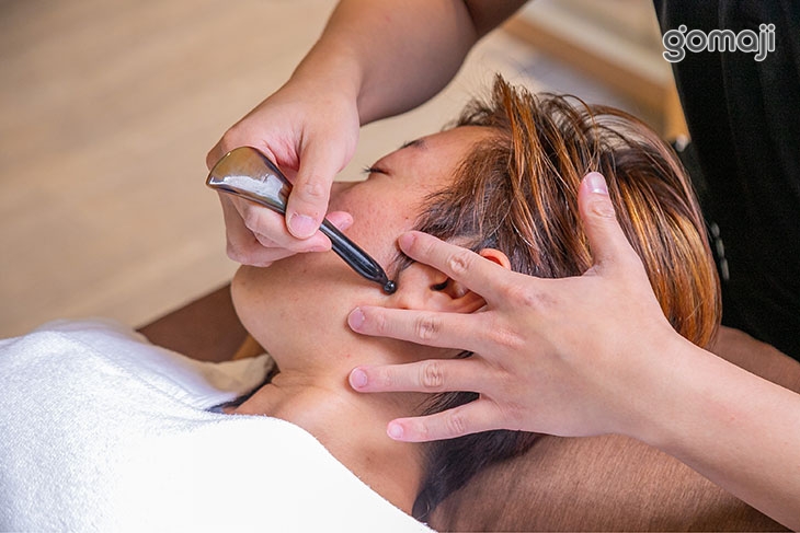 牛角放鬆精油按摩