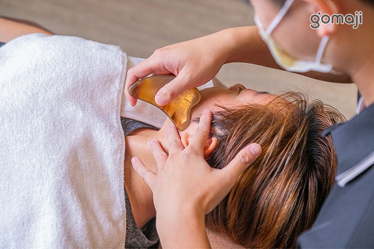 牛角放鬆精油按摩