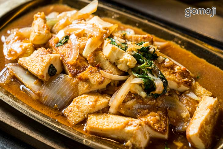 鐵板豆腐