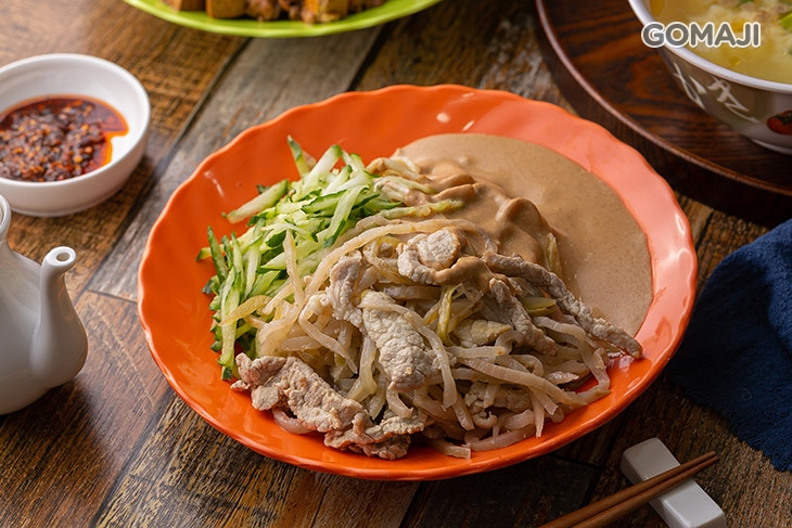 榨菜肉絲涼麵