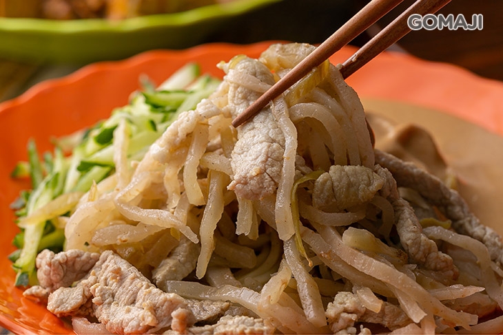 榨菜肉絲涼麵