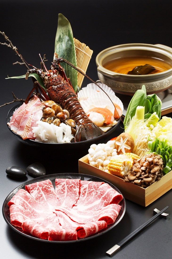 海陸龍蝦鍋物饗宴套餐／壽喜燒放題（吃到飽）