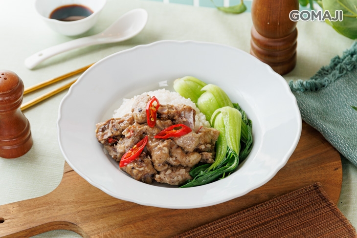 豉汁排骨蒸飯