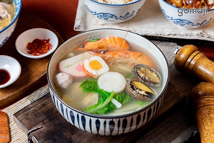 頂級海鮮烏龍麵