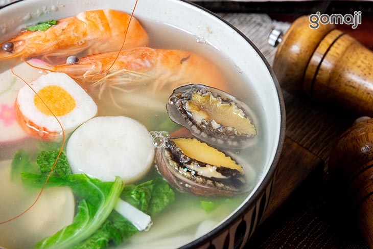 頂級海鮮烏龍麵