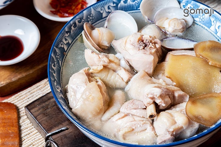 蛤蠣雞湯