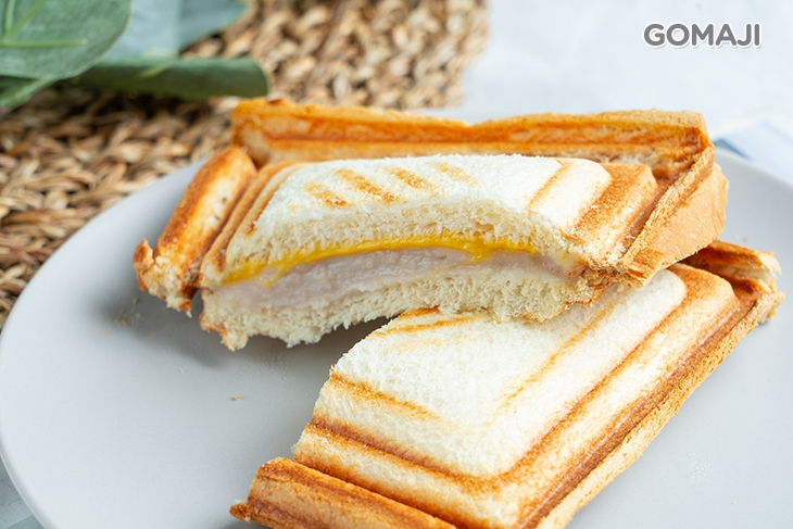 芋泥起司壓烤土司