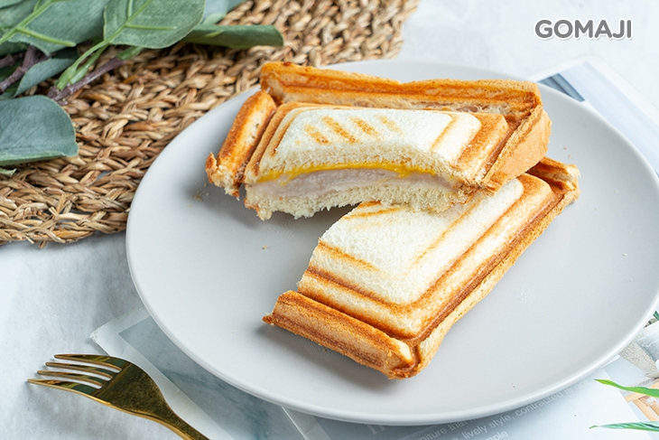 芋泥起司壓烤土司