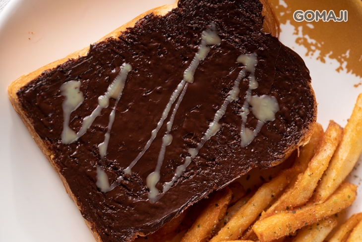 巧克力厚片+脆薯