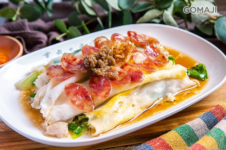 港式臘腸肉蛋腸粉