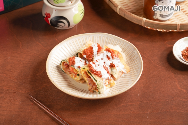 大馬參巴蝦醬咖哩蝦仁蛋餅