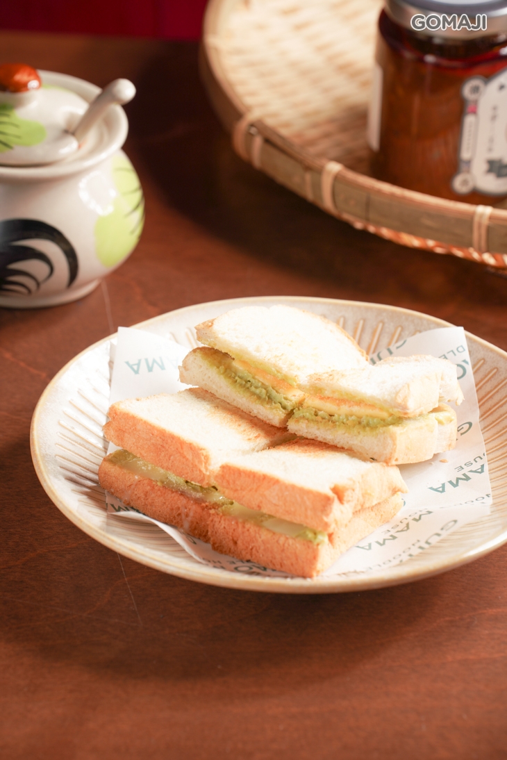 鴨蛋Kaya咖椰煉乳吐司