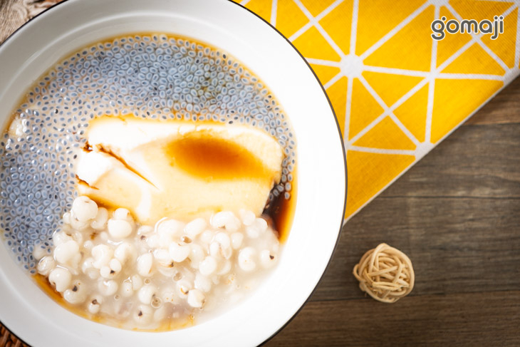 薏仁小紫蘇豆花