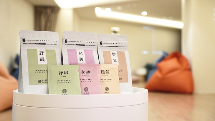 舒心療癒-花莯然茶乙袋(12入)，口味隨機依店家當日現場提供為主