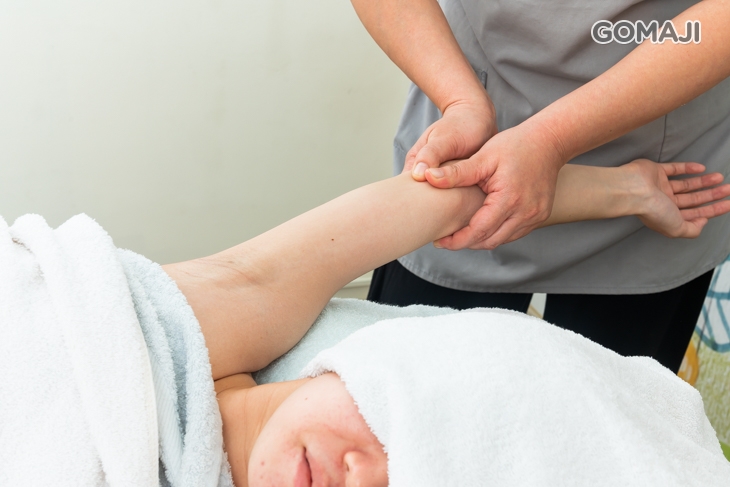 立體式手部排導按摩