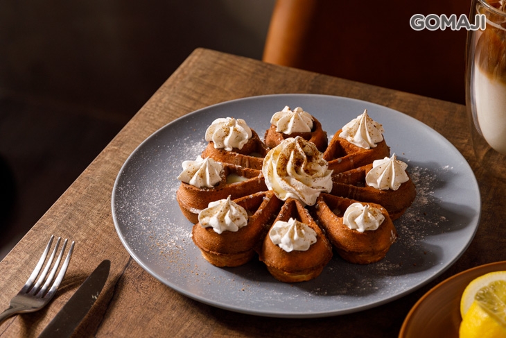 黑糖煉乳厚脆鬆餅