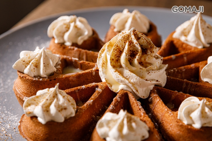 黑糖煉乳厚脆鬆餅