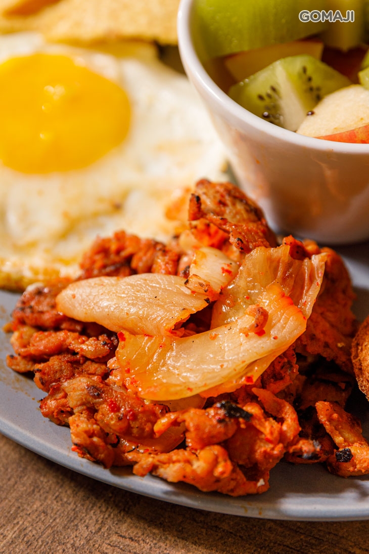 泡菜豬大早午餐