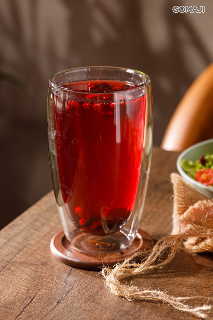 冷泡紅莓果茶 