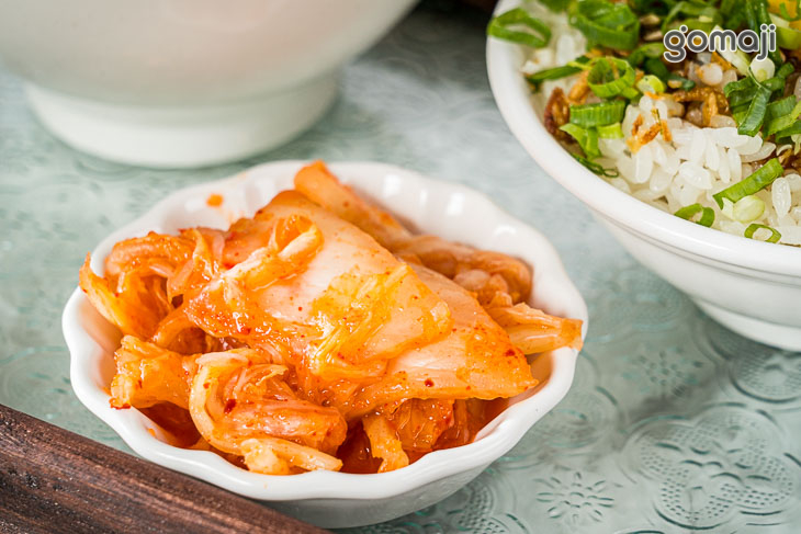 二號餐 豬油拌飯+小菜+叁記湯品