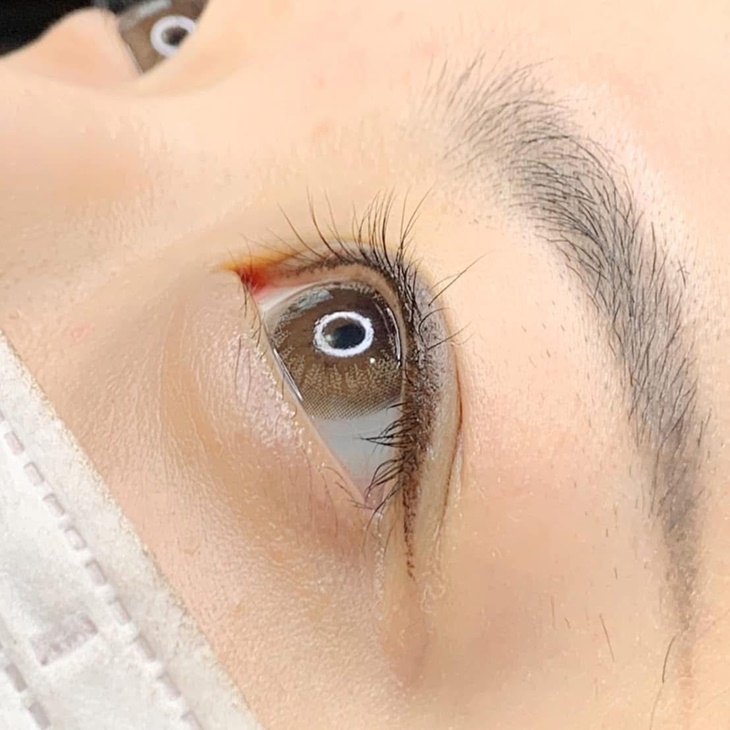 半永久星空眼霧美瞳眼線定妝