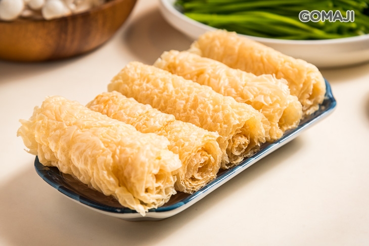 濃郁豆皮捲