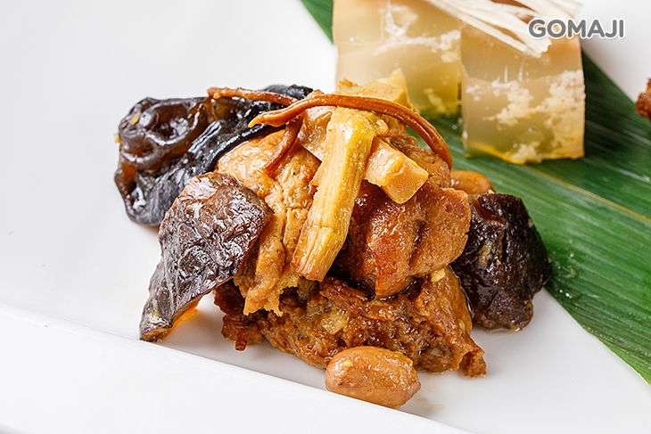 滬江拼盤(紹興醉雞+鎮江水晶肉+冬菇烤麩+寧式燻魚)一份