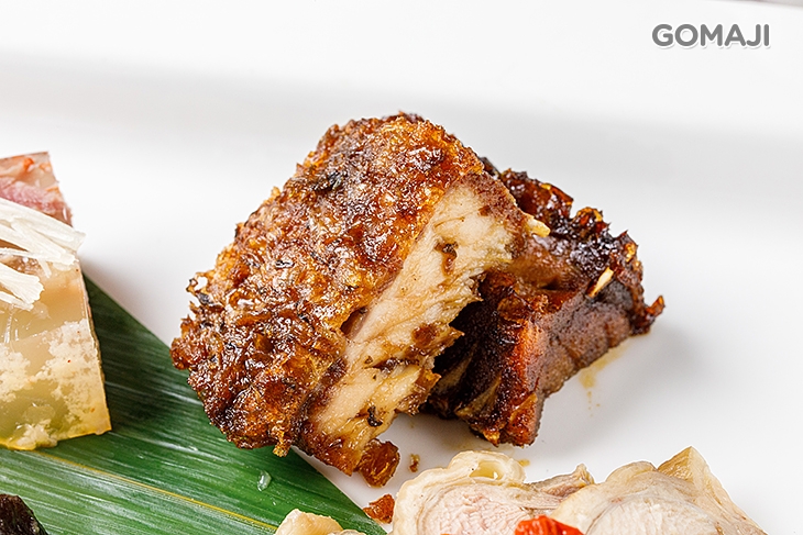 滬江拼盤(紹興醉雞+鎮江水晶肉+冬菇烤麩+寧式燻魚)一份